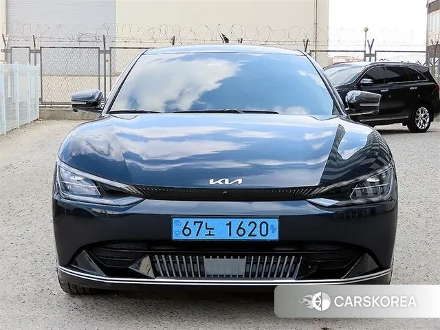 Kia EV6 2022 Синий из Кореи