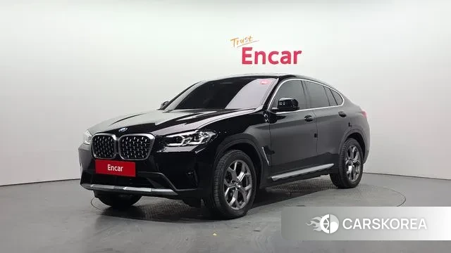 BMW X4 (G02) 2022 Черный из Кореи