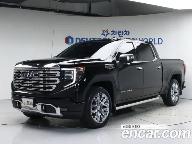 GMC Sierra 2023 Черный из Кореи