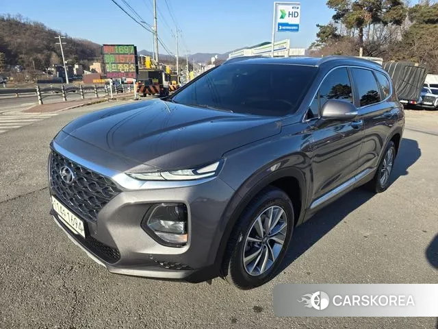 Hyundai Santa Fe TM 2020 Серый из Кореи
