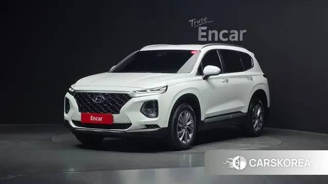 Hyundai Santa Fe TM 2020 Белый из Кореи