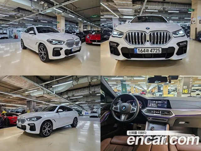 BMW X6 (G06) 2020 Белый из Кореи