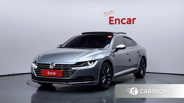 Volkswagen Arteon 2018 Серебристо-серый из Кореи