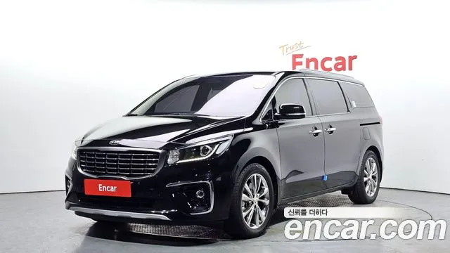 Kia The New Carnival 2019 Черный из Кореи
