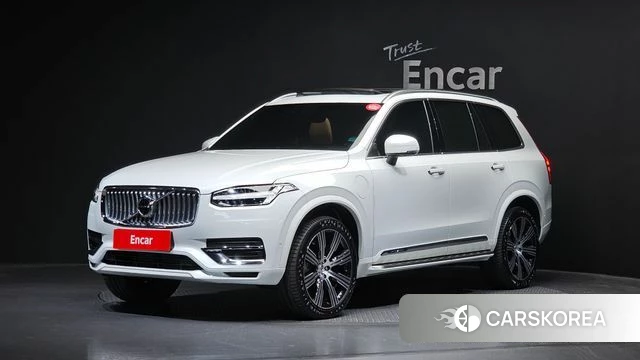 Volvo XC90 second Generation 2022 Белый из Кореи