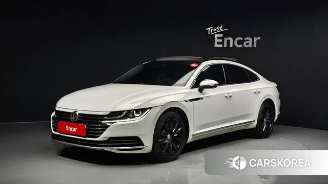 Volkswagen Arteon 2019 Белый из Кореи
