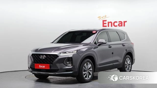 Hyundai Santa Fe TM 2018 Серый из Кореи