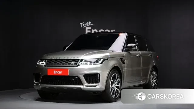 Land Rover Range Rover Sport 2nd Generation 2018 Серебристо-серый из Кореи