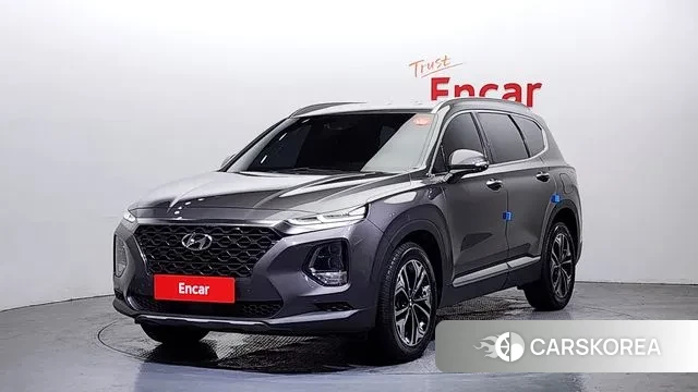 Hyundai Santa Fe TM 2018 Серый из Кореи