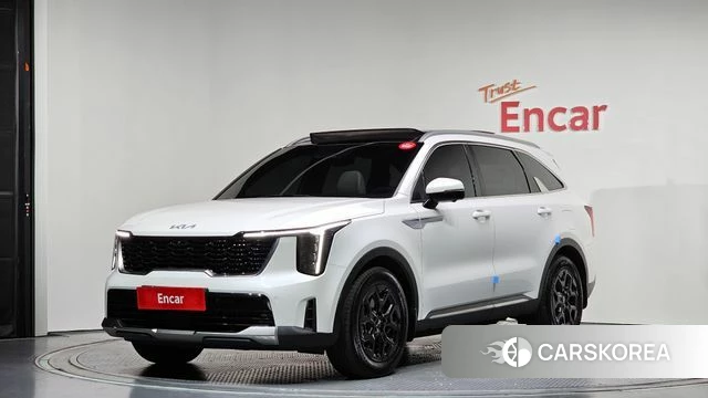 Kia The New Sorento 4th Generation 2023 Белый из Кореи