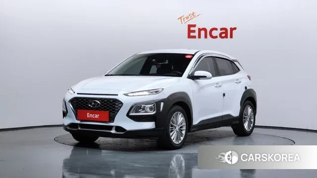Hyundai Kona 2019 Белый из Кореи