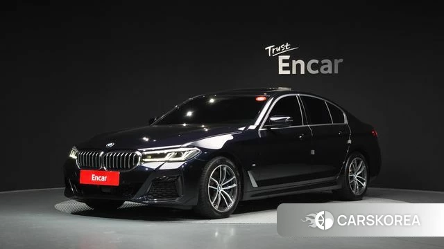 BMW 5 Series (G30) 2020 Черный из Кореи