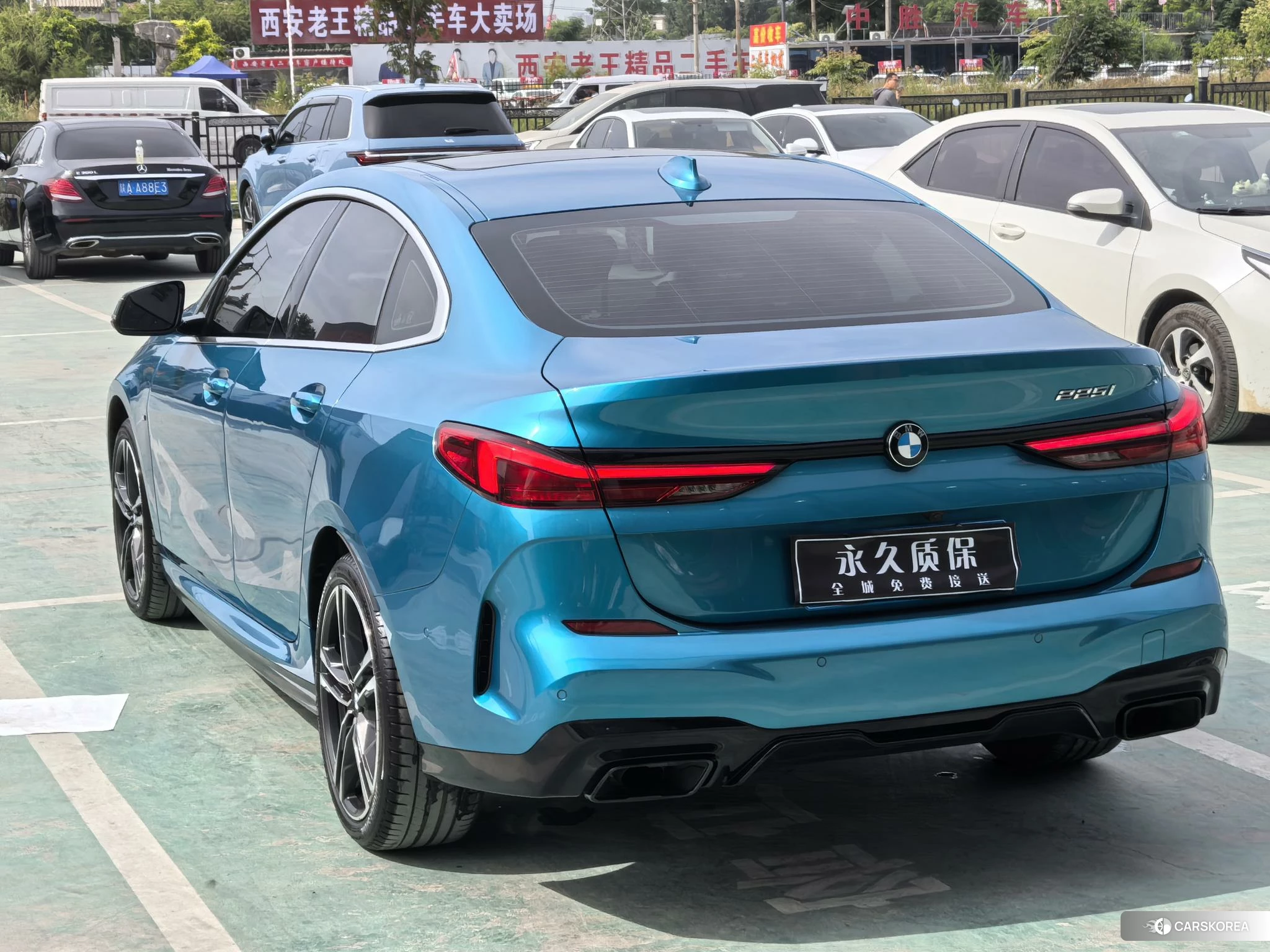 BMW 2 series (imported) 2021 Синий из Китая