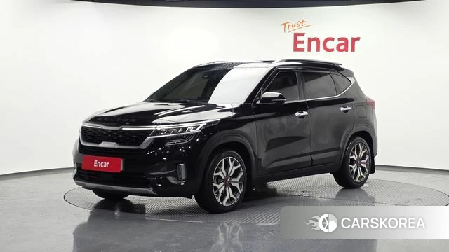 Kia Seltos 2019 Черный из Кореи