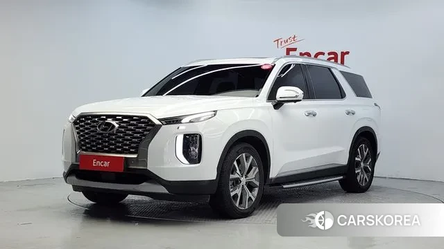 Hyundai Palisade 2021 Белый из Кореи