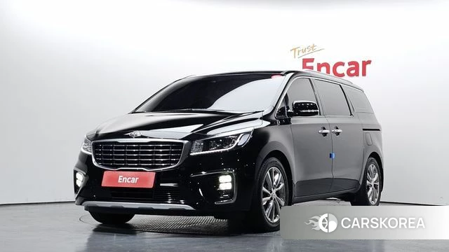Kia The New Carnival 2020 Черный из Кореи