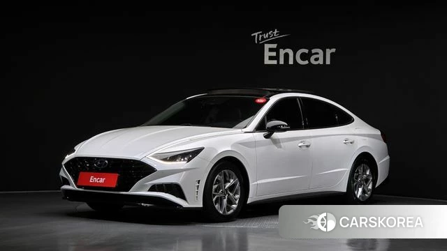 Hyundai Sonata (DN8) 2020 Белый из Кореи