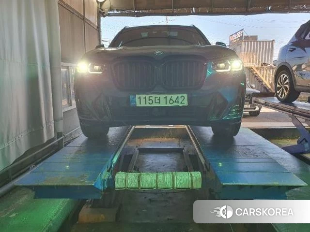 BMW X3 (G01) 2022 Синий из Кореи