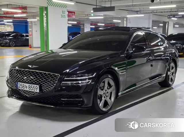 Genesis G80 (RG3) 2023 Черный из Кореи