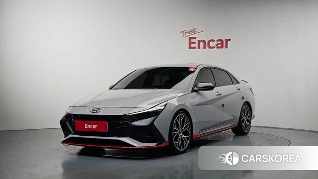 Hyundai Avante (CN7) 2022 Серебристо-серый из Кореи