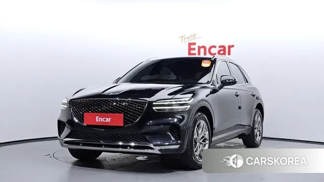 Genesis GV70 2021 Черный из Кореи