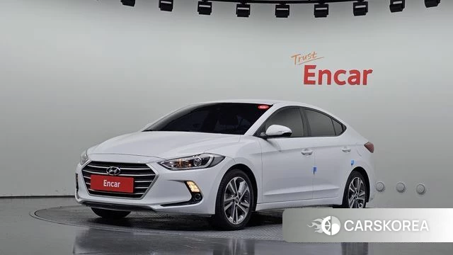 Hyundai Avante AD 2018 Белый из Кореи