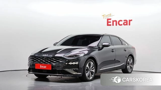 Kia K8 Hybrid 2021 Серый из Кореи