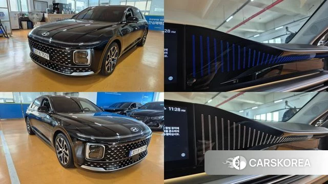 Hyundai Grandeur (GN7) 2023 Черный из Кореи