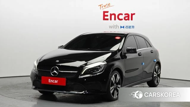 Mercedes-Benz A-Class W176 2018 Черный из Кореи