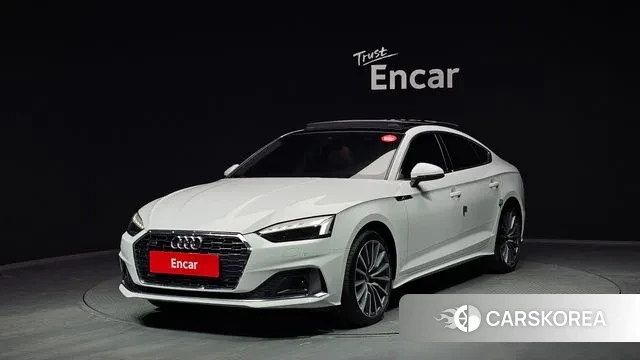 Audi A5 (F5) 2022 Белый из Кореи
