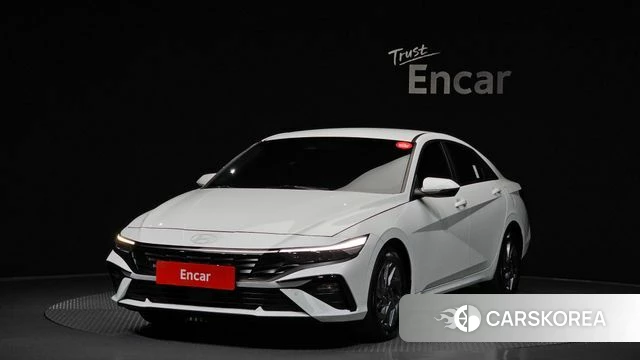 Hyundai The New Avante (CN7) 2023 Белый из Кореи