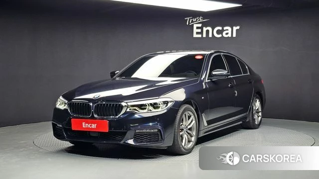 BMW 5 Series (G30) 2019 Черный из Кореи