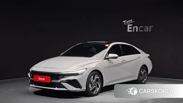 Hyundai The New Avante (CN7) 2023 Серебряный из Кореи