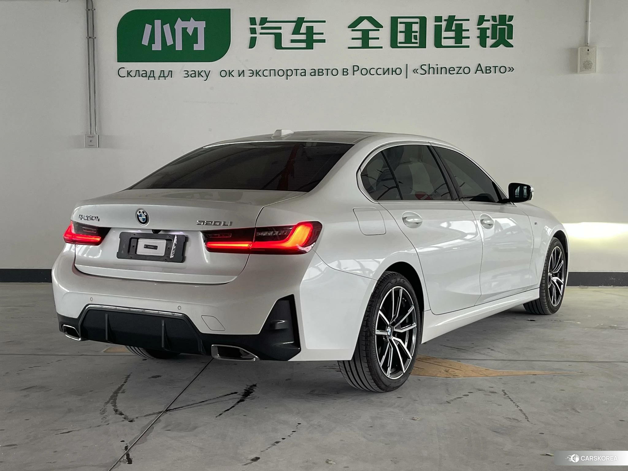 BMW 3 series 2022 Белый из Китая