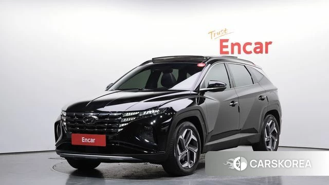 Hyundai Tucson (NX4) 2021 Черный из Кореи