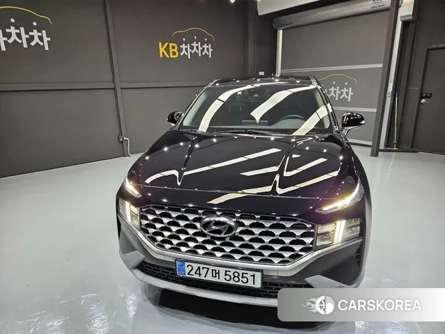 Hyundai The New Santa Fe 2022 Черный из Кореи