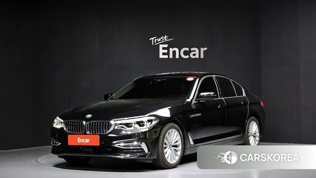 BMW 5 Series (G30) 2020 Черный из Кореи