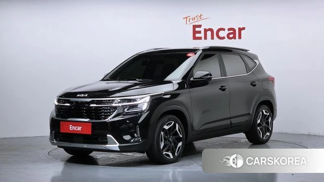 Kia The New Seltos 2023 Черный из Кореи