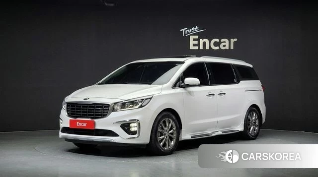 Kia The New Carnival 2019 Белый из Кореи