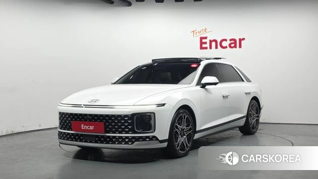 Hyundai Grandeur Hybrid (GN7) 2023 Белый из Кореи