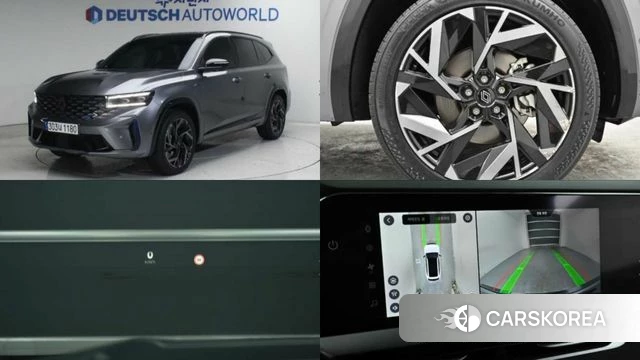 Renault Korea (Samsung) Grand Coleos 2024 Серый из Кореи