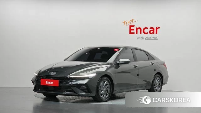 Hyundai The New Avante (CN7) 2023 Серый из Кореи