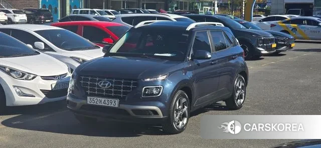 Hyundai Venue 2019 Синий из Кореи