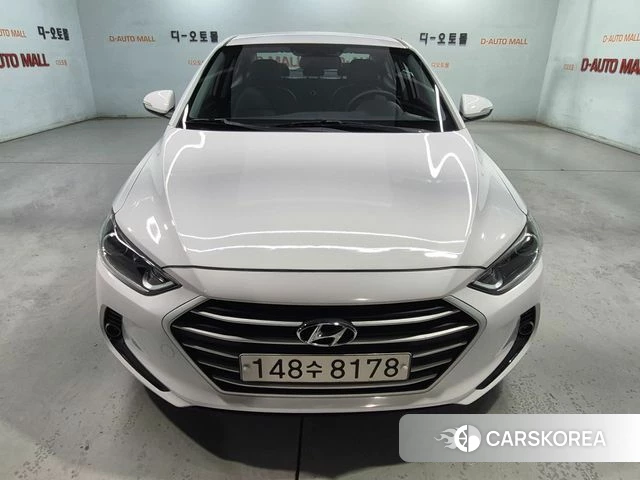 Hyundai Avante AD 2018 Белый из Кореи