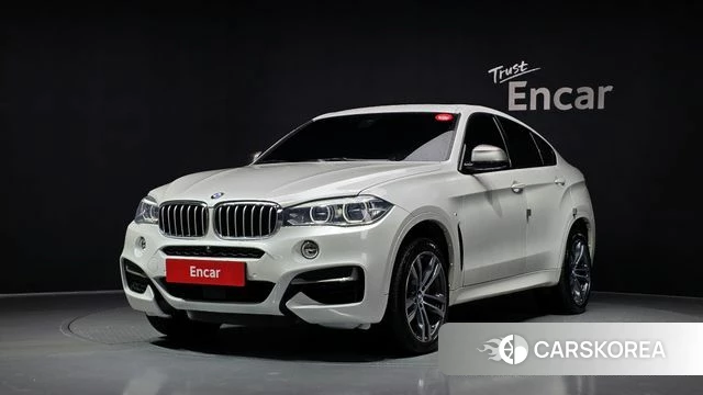 BMW X6 (F16) 2018 Белый из Кореи