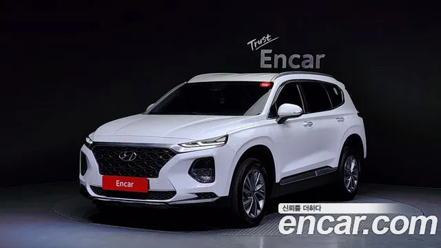 Hyundai Santa Fe TM 2020 Белый из Кореи