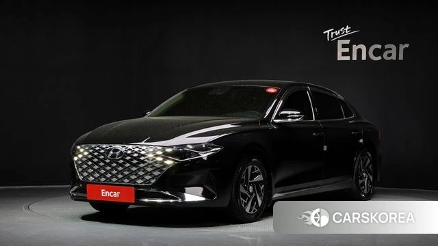 Hyundai The New Grandeur IG Hybrid 2021 Черный из Кореи