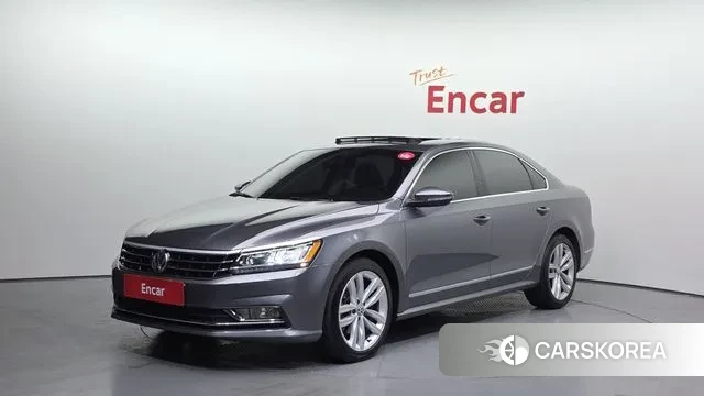 Volkswagen The New Passat 2018 Серебристо-серый из Кореи