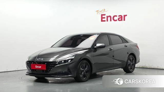 Hyundai Avante Hybrid (CN7) 2021 Серый из Кореи