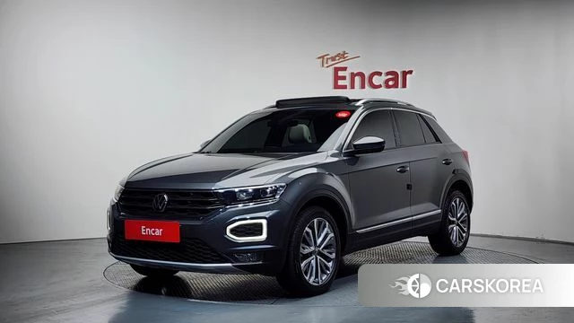 Volkswagen T-Roc 2021 Серый из Кореи